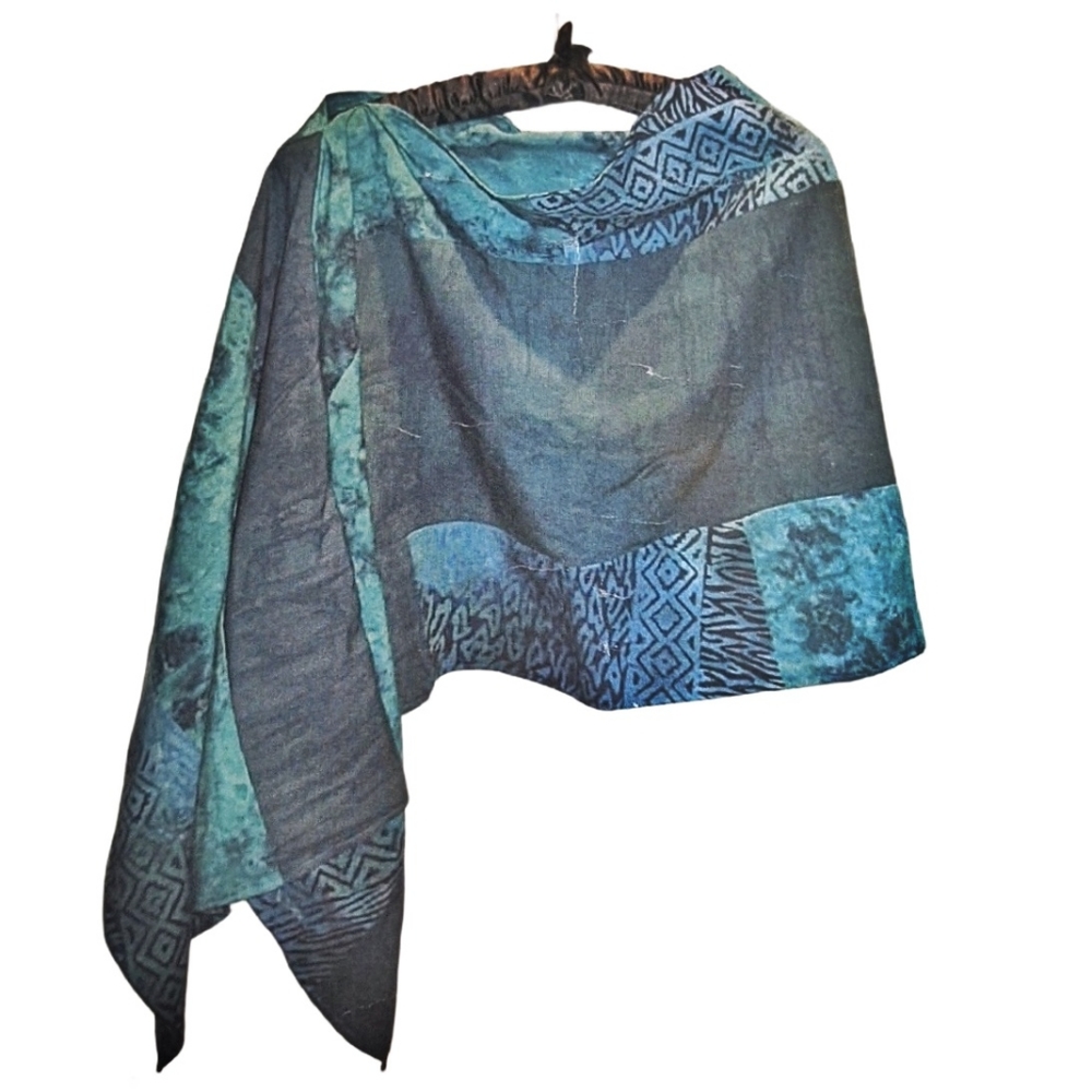 Patchwork Poncho DIY Sewing Kit Breastfeeding Gift